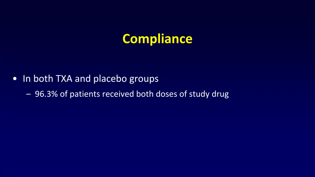 compliance