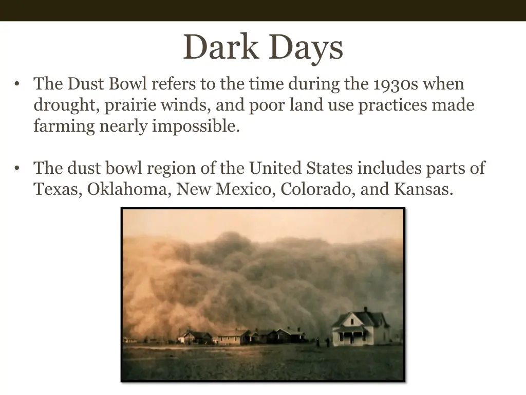 dark days