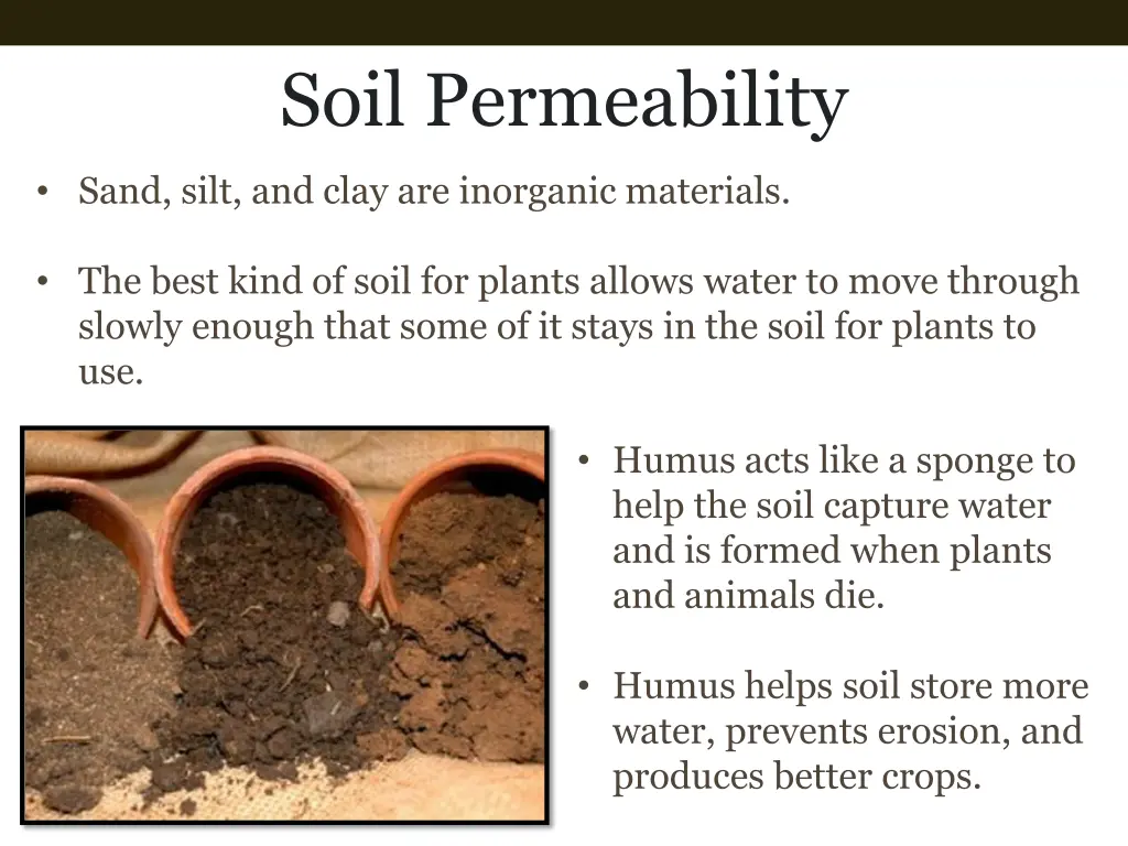 soil permeability