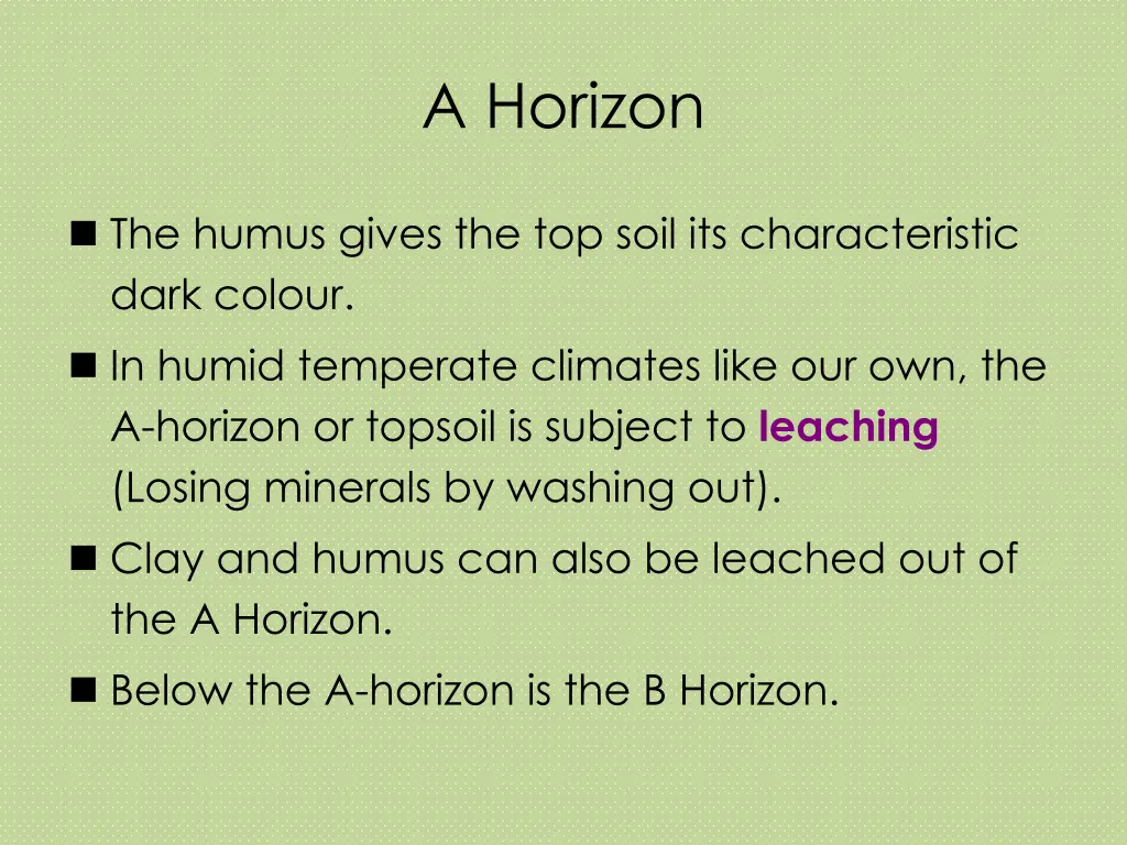 a horizon