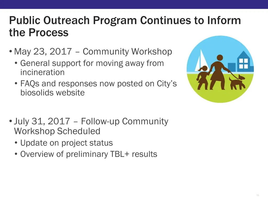 public outreach program continues to inform