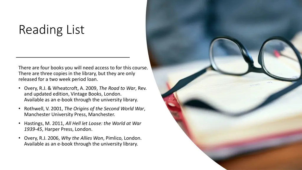 reading list