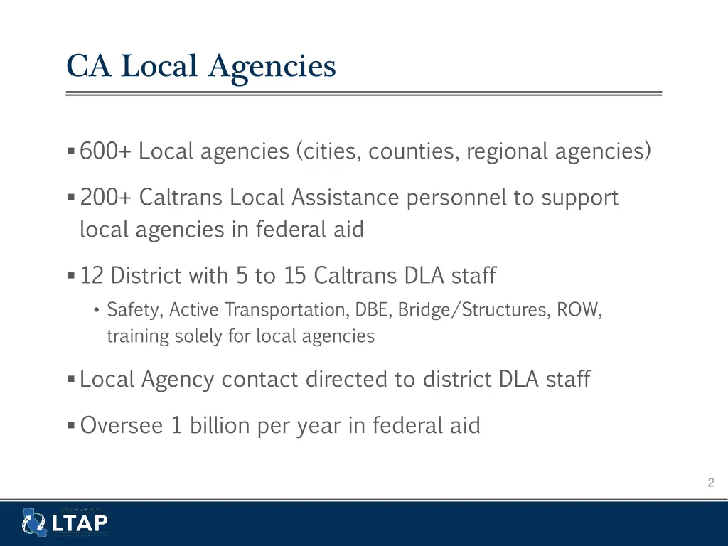 ca local agencies