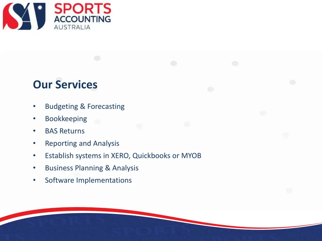 our services