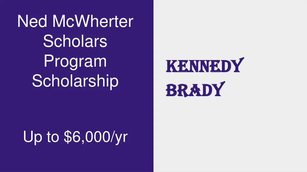 ned mcwherter scholars program scholarship