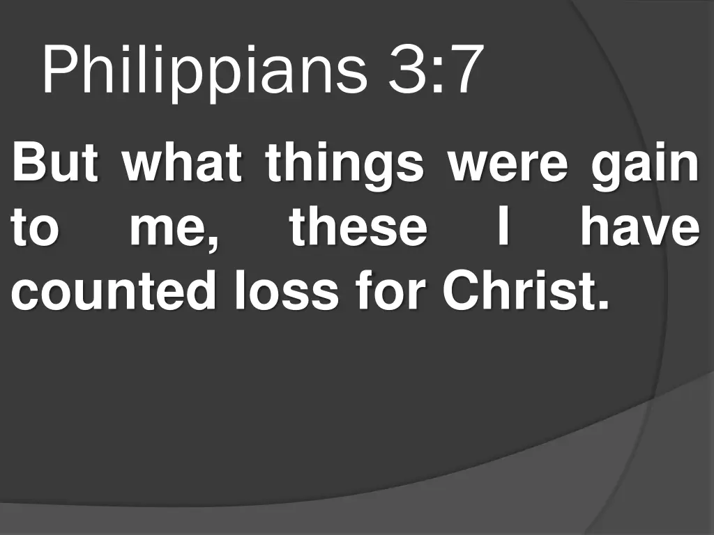 philippians 3 7 but what things were gain