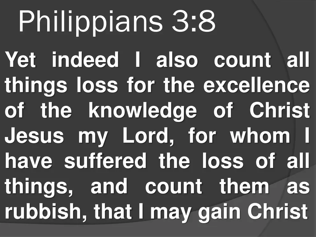 philippians 3 8 yet indeed i also count