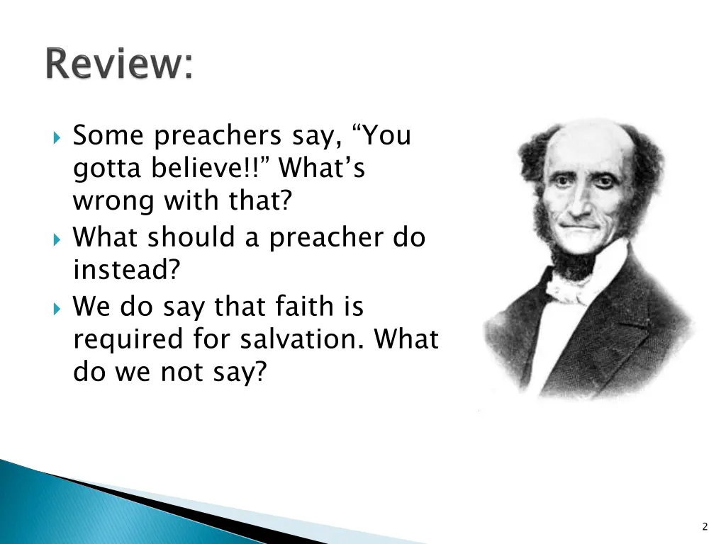 some preachers say you gotta believe what s wrong