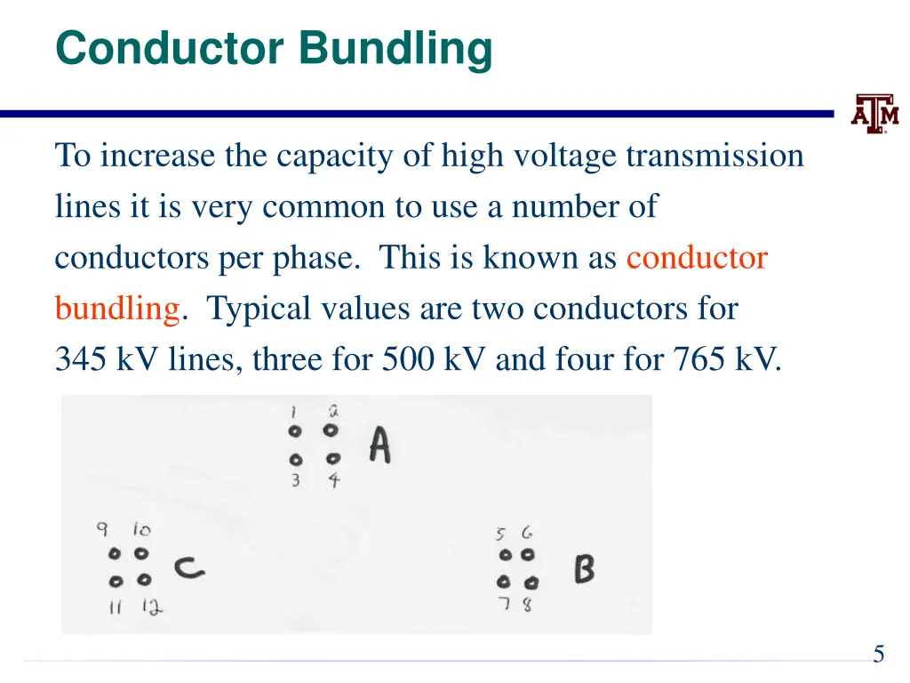 conductor bundling