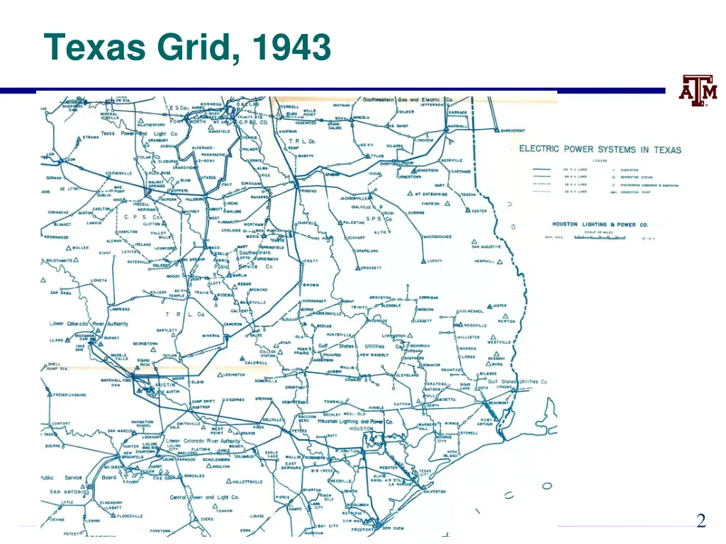 texas grid 1943