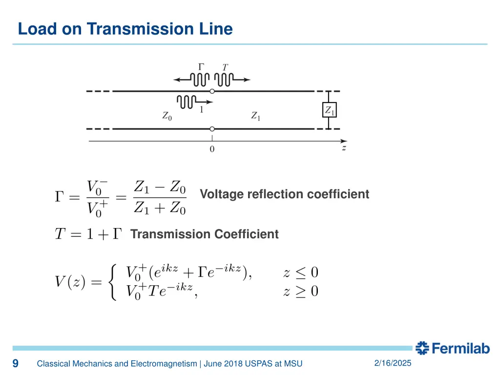 load on transmission line 2