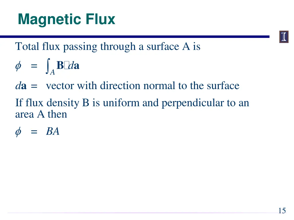 magnetic flux