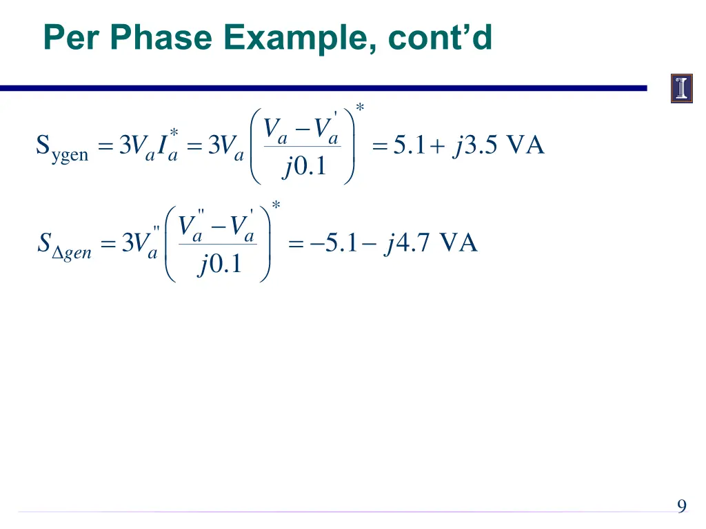 per phase example cont d 3