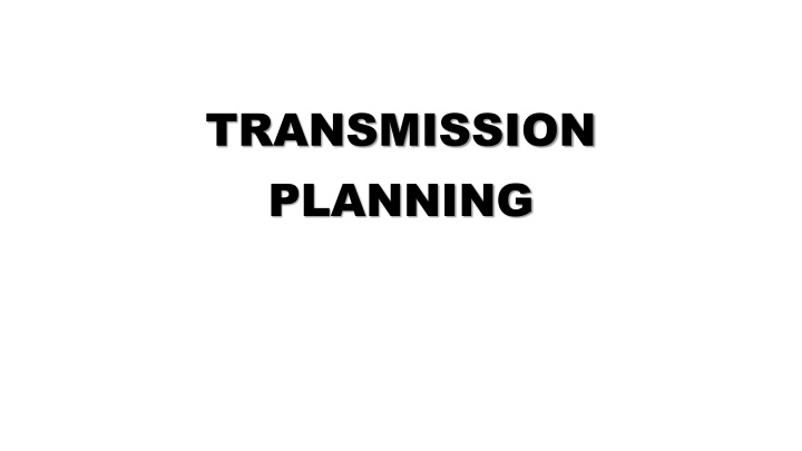 transmission planning