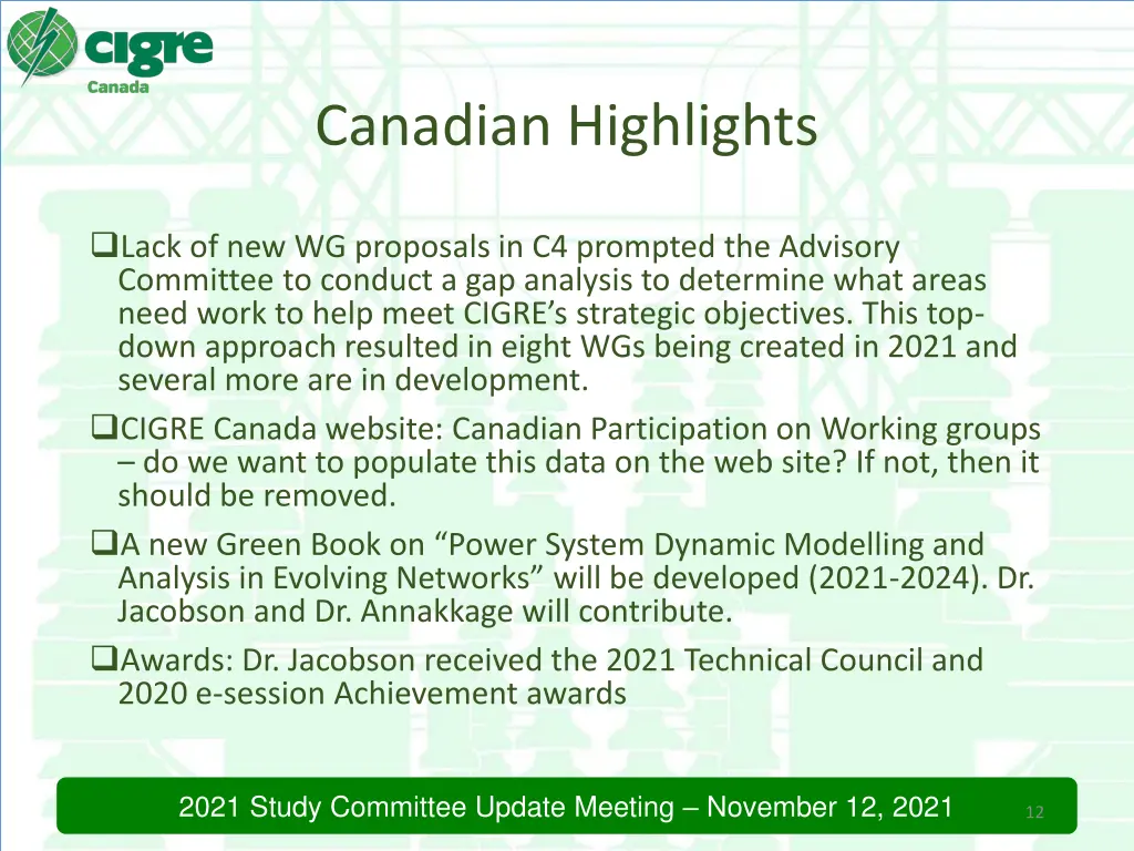 canadian highlights
