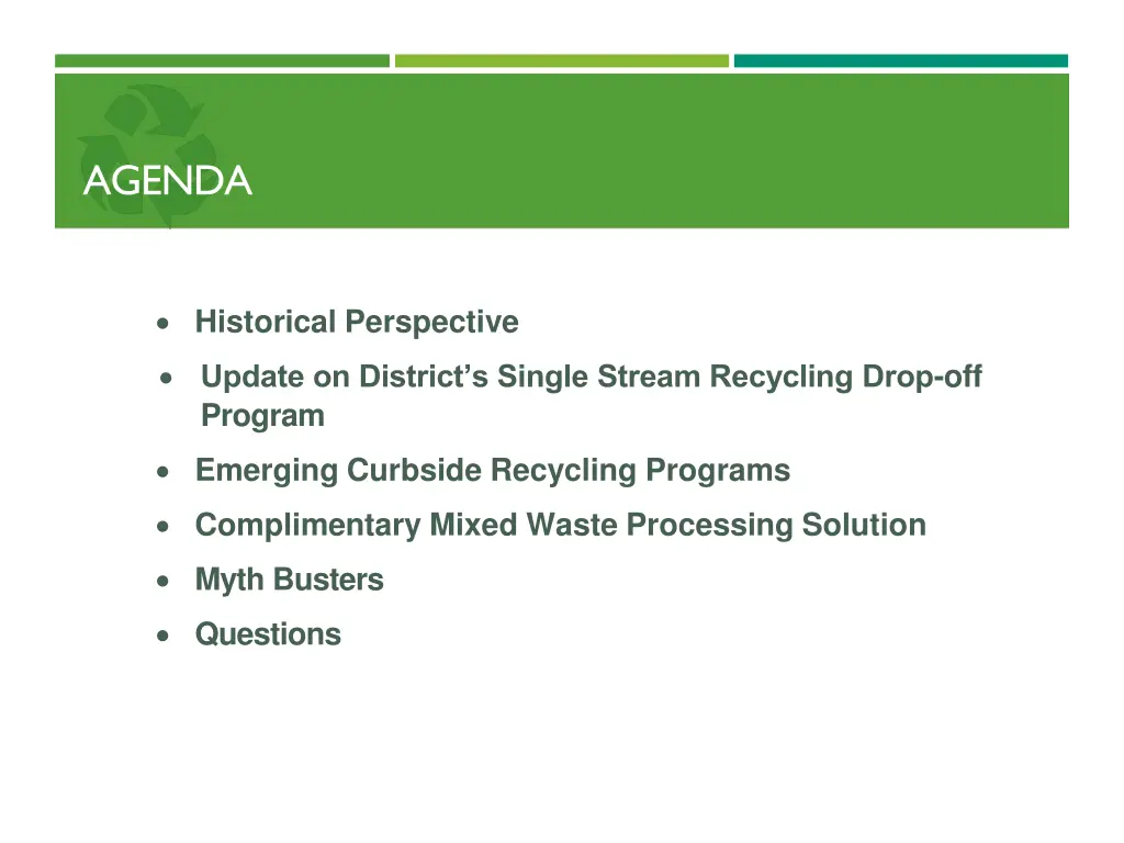 agenda