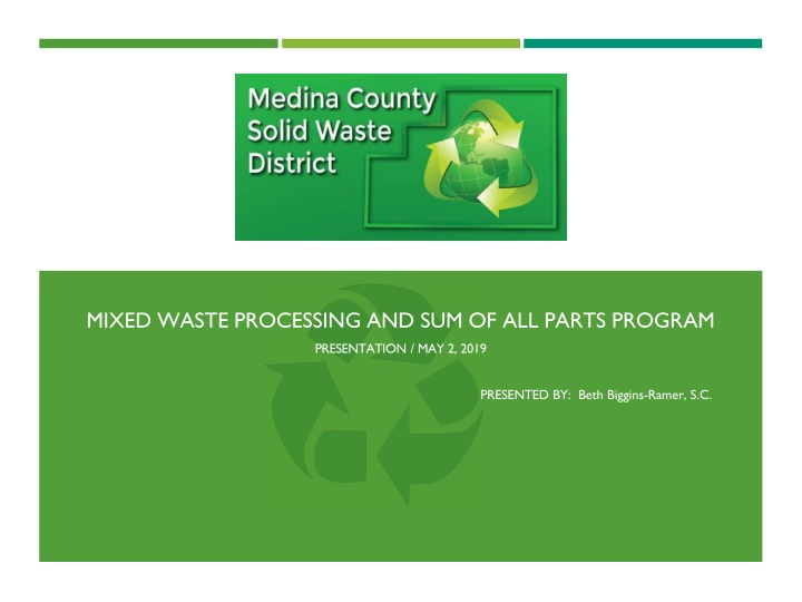 mixed waste processing and sum of all parts