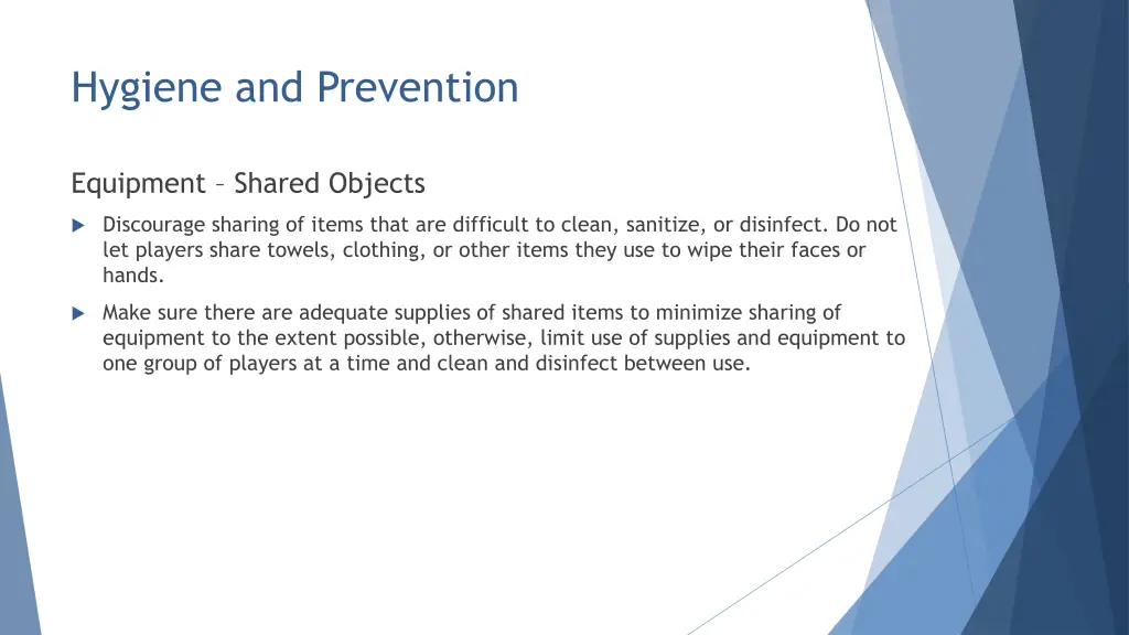 hygiene and prevention 6