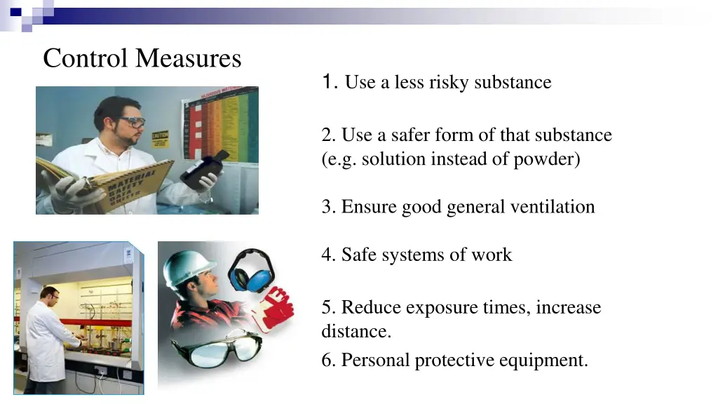 control measures
