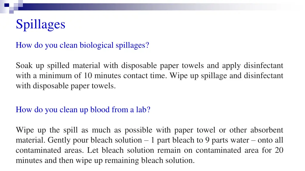 spillages 1