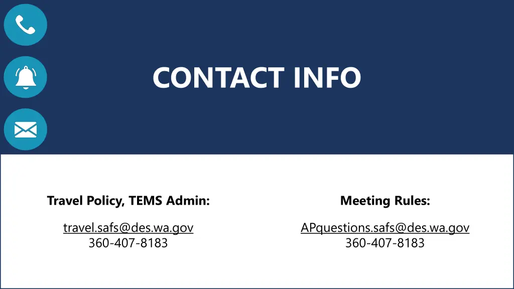 contact info