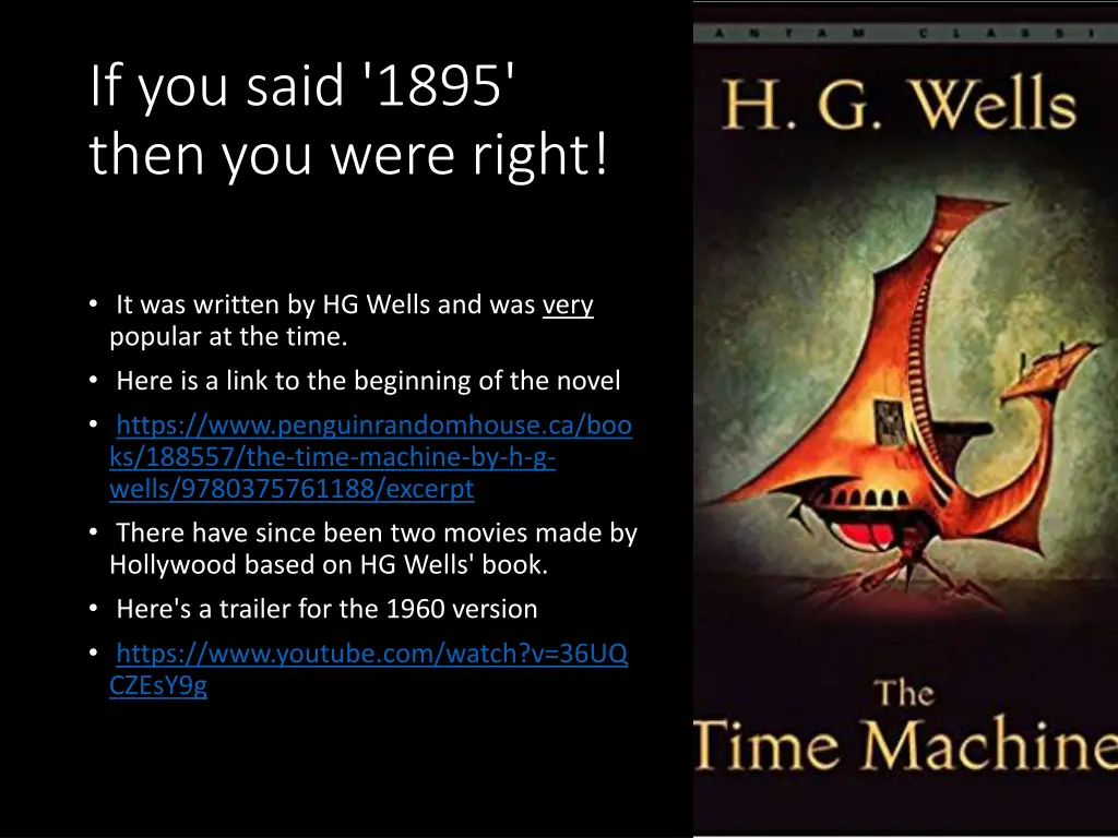 if you said 1895 then you were right