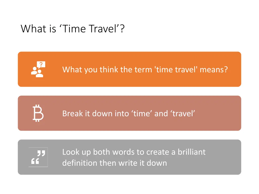what is time travel