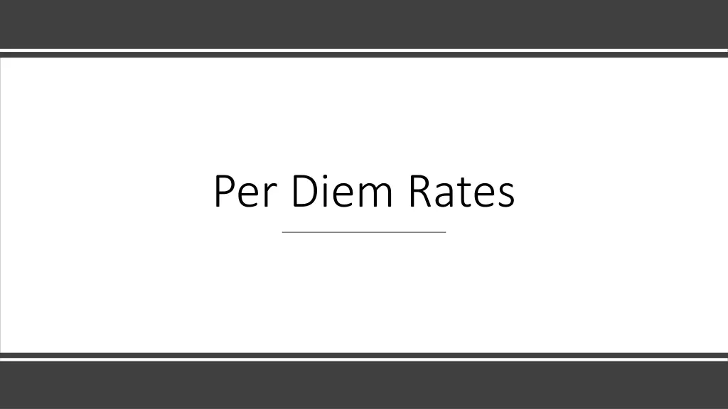 per diem rates