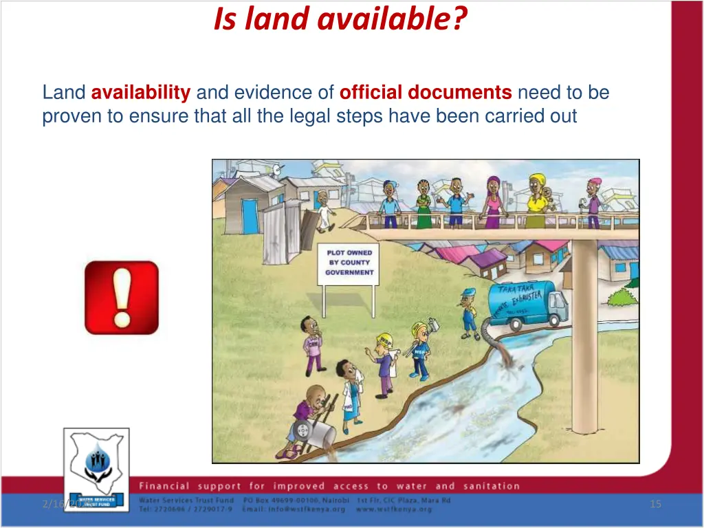 is land available