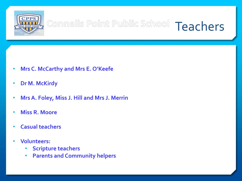 teachers