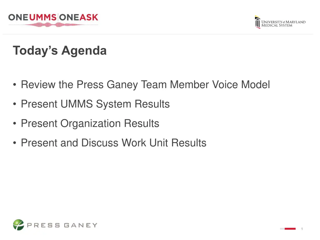 today s agenda