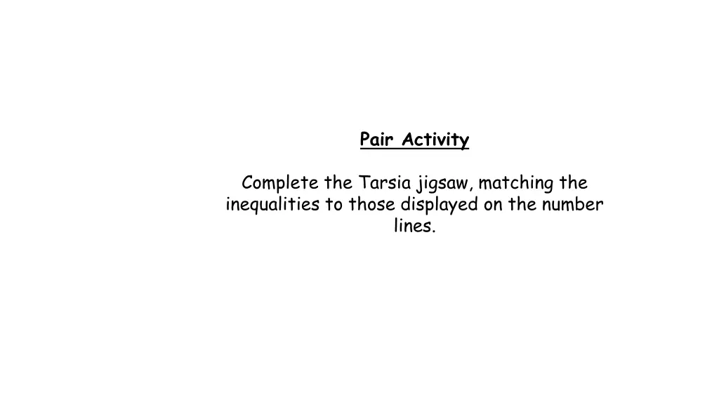 pair activity