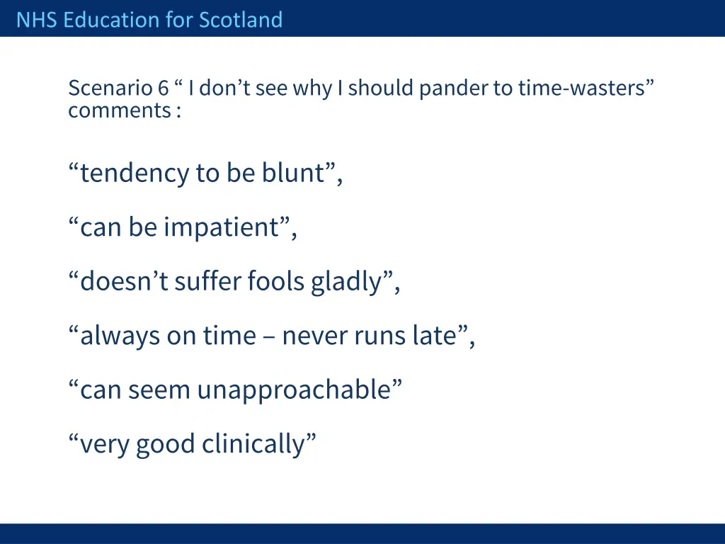 nhs education for scotland 10