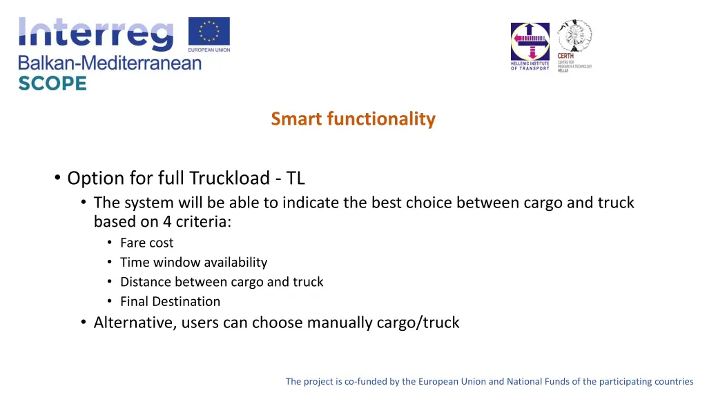 smart functionality