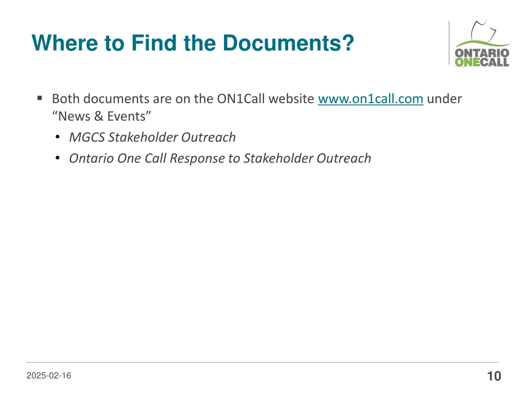 where to find the documents