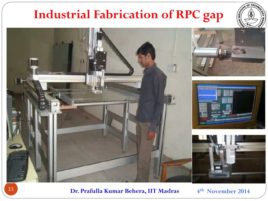 industrial fabrication of rpc gap