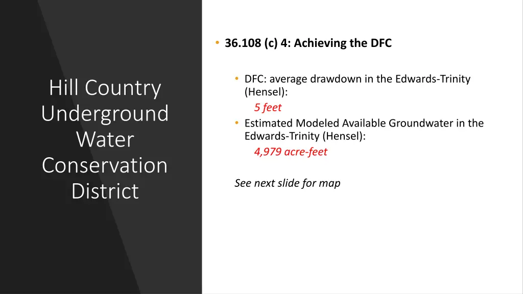 36 108 c 4 achieving the dfc