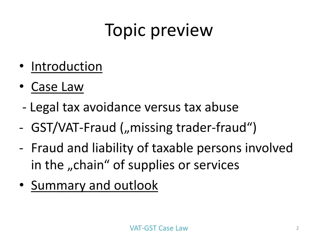 topic preview