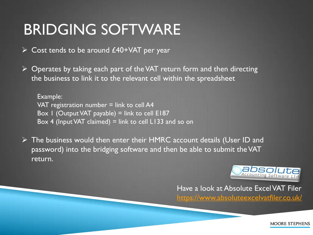 bridging software