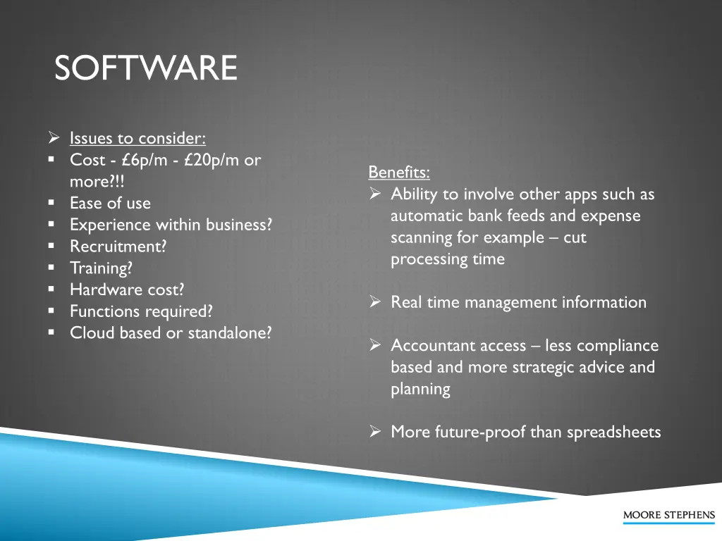 software