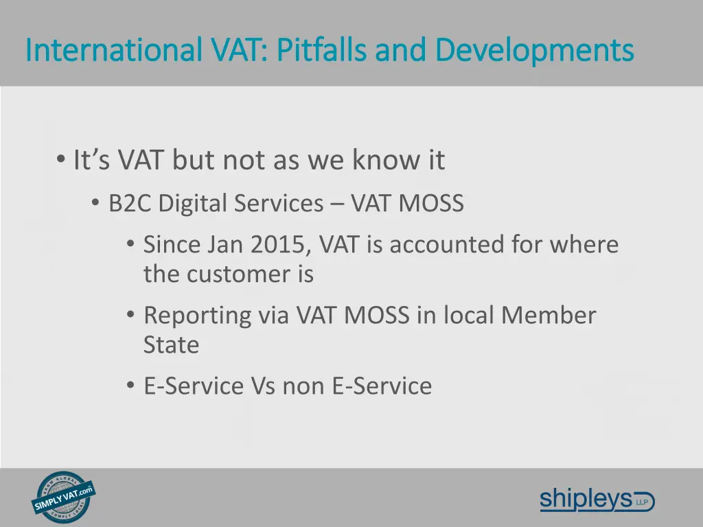 international vat pitfalls and developments 3