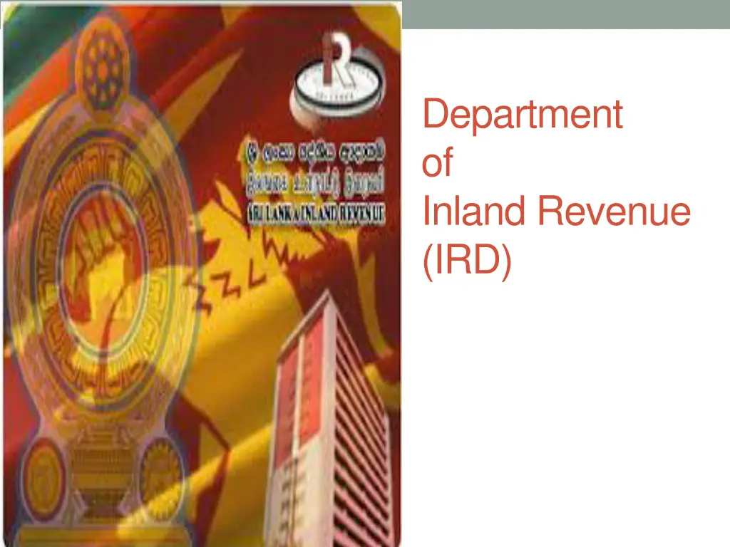 department of inland revenue ird