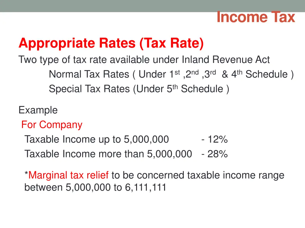 income tax 8