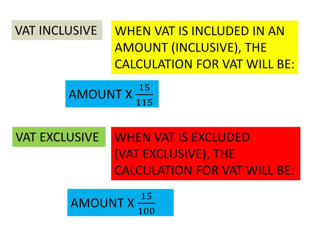 vat inclusive