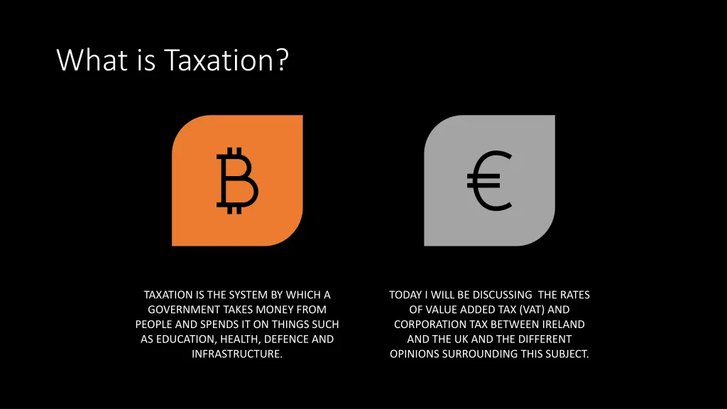what is taxation