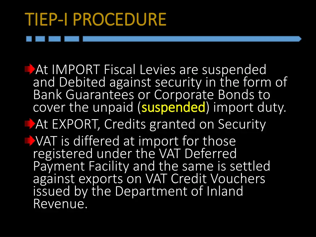 tiep tiep i procedure i procedure