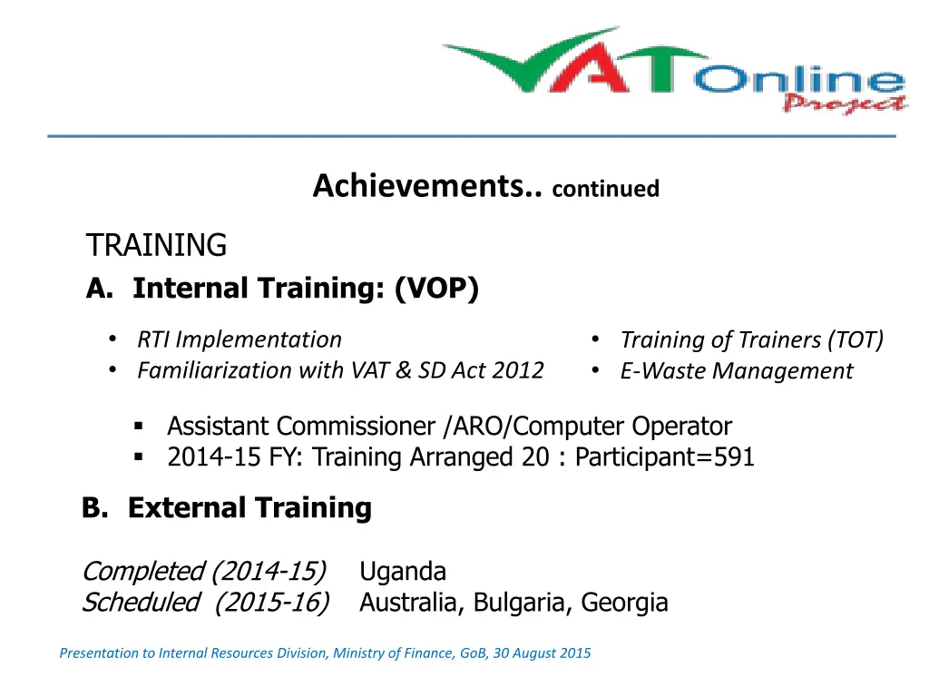 achievements continued 2