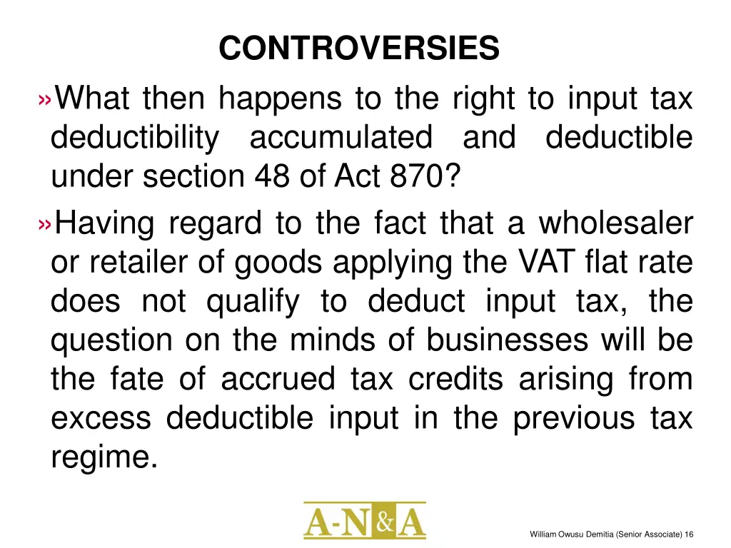 controversies 4