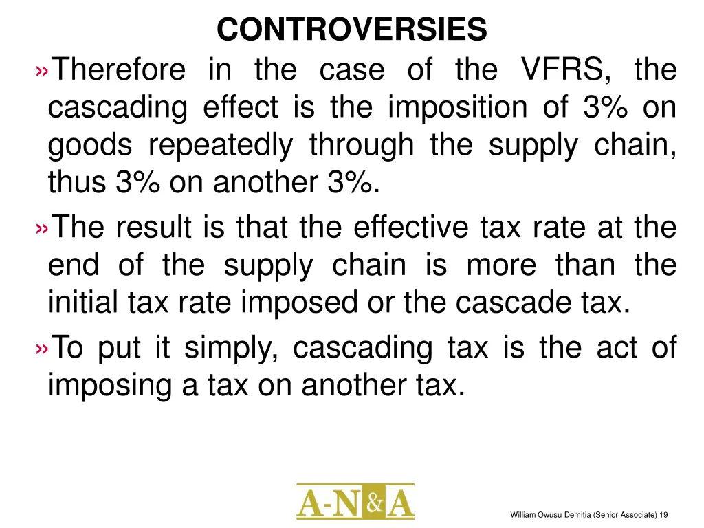 controversies 7