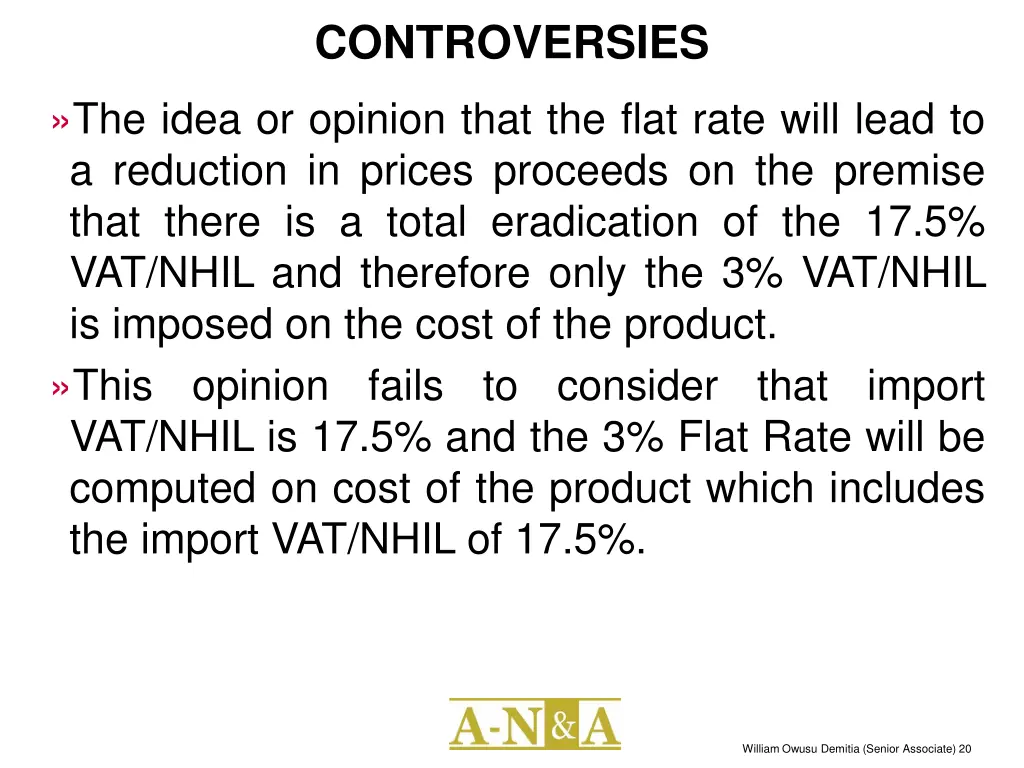 controversies 8